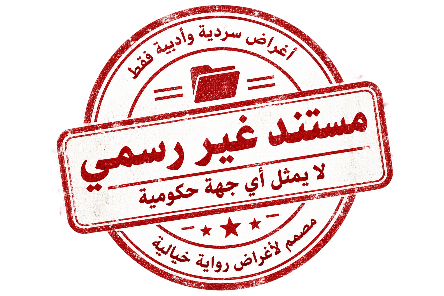 مستند غير رسمي — لا يمثل أي جهة حكومية